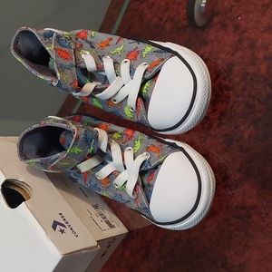 Converse dinosaur hightop sneakers